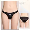 Men's semi-sheer opening briefs