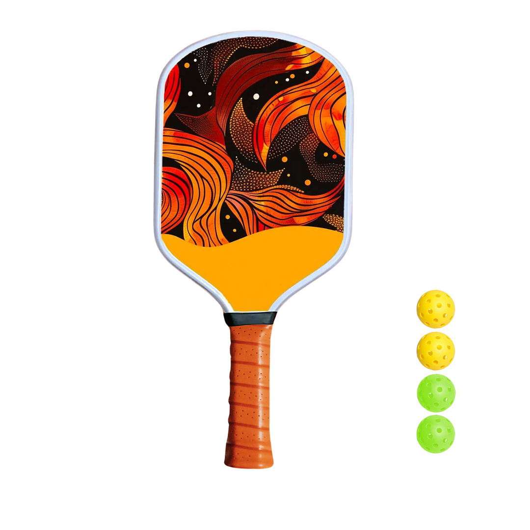 Lightweight Durable Fiber Glass Pickleball Paddle - Perfect for All Levels