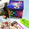 Diamond Aid Tool tragbares Vakuum Diamond Painting Stift Kit für Heimwerker (Mandala)