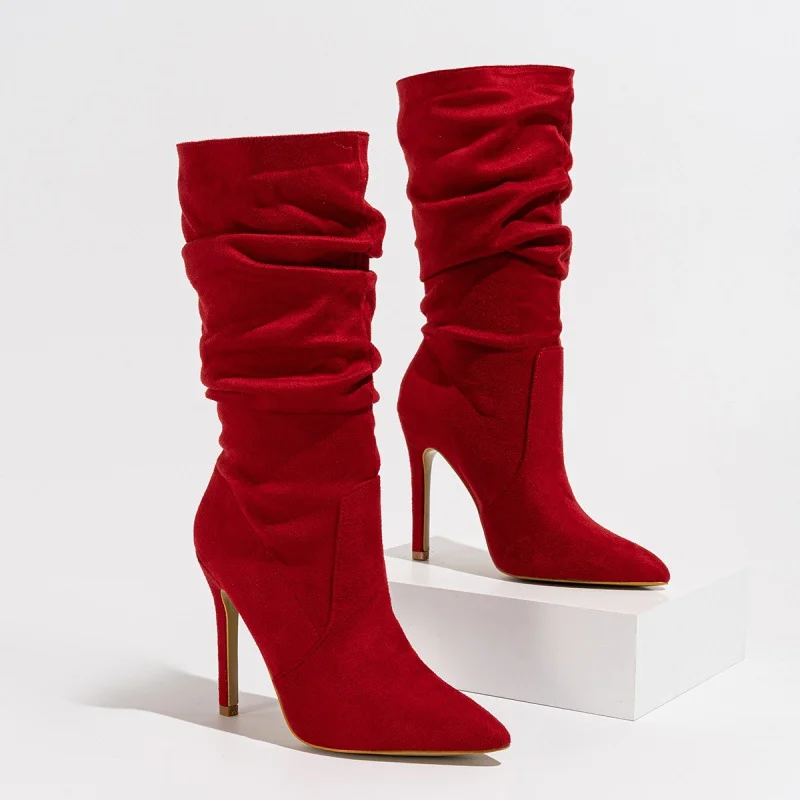 Yyvonne Fine And Stylish Outdoor Comfortable Large-Size Women's Boots