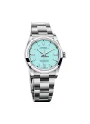 Rolex 124300 Oyster-Perpetual Turquoise Blue - New