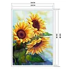 Sunflower-11CT Stamped Cross Stitch Kit(36*46cm)