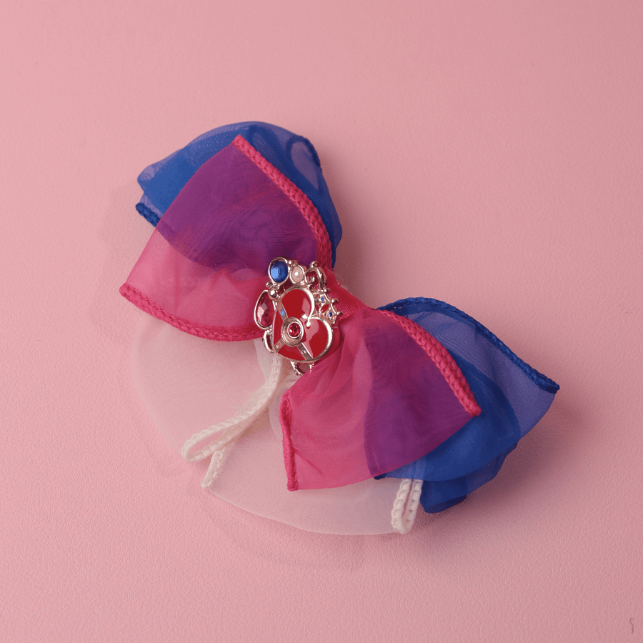 Sailor Moon Theme Bow Hair Clip (Hair Pin)