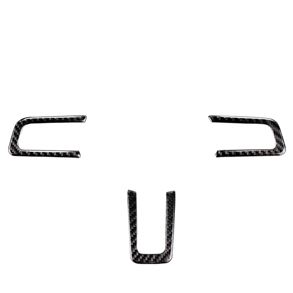 

Carbon Fiber Steering Wheel Emblem Auto Badge for Ford Mustang 2015-2017, 501 Original