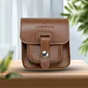 For Anbernic RG34XXSP Game Console Leather Storage Case Shockproof Carrying Bag