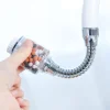 Anti-splash Rotary Faucet Shower Head Bath Filter Durable Water Saving Tap Nozzle Device Kitchen Household Accessories