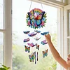 DIY Diamond Painting Double Sided 3D Wind Chime Pendant Hanging Kit