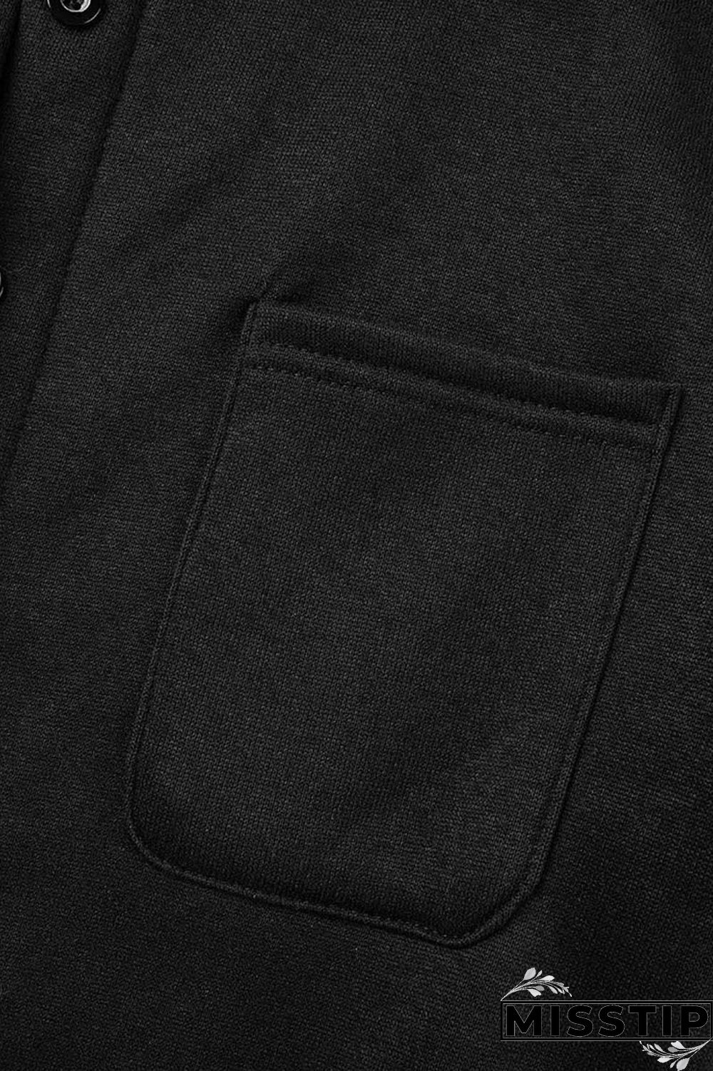 Green Casual Solid Cardigan Pants Turndown Collar Long Sleeve Two Pieces