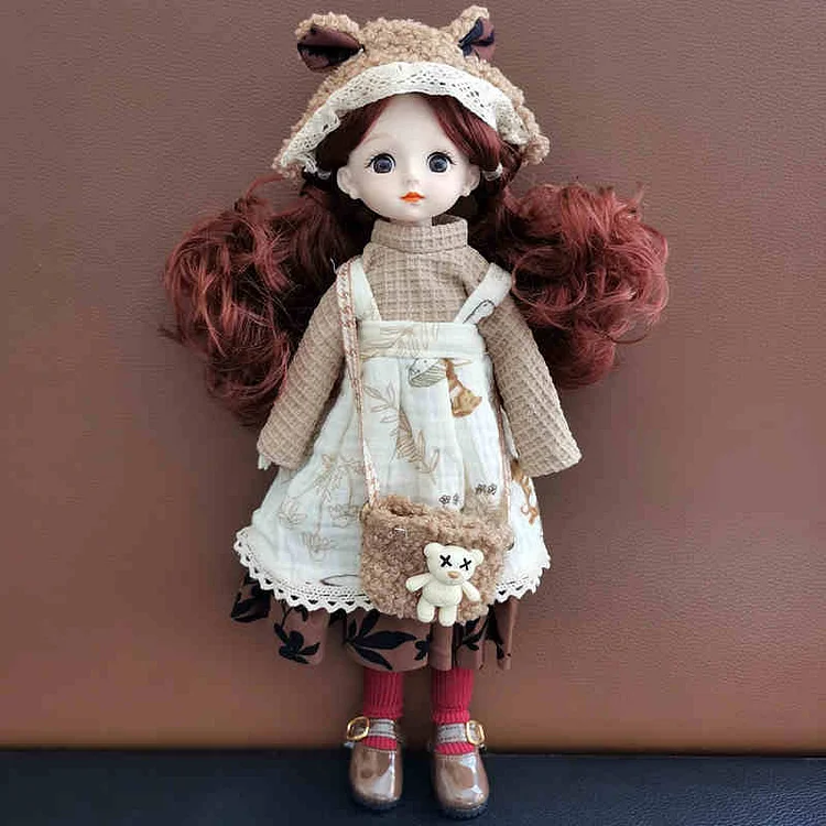 流行デザイン 可愛い 本体+服+シューズ 誕生日 プレゼント 子供 関節人形玩具
