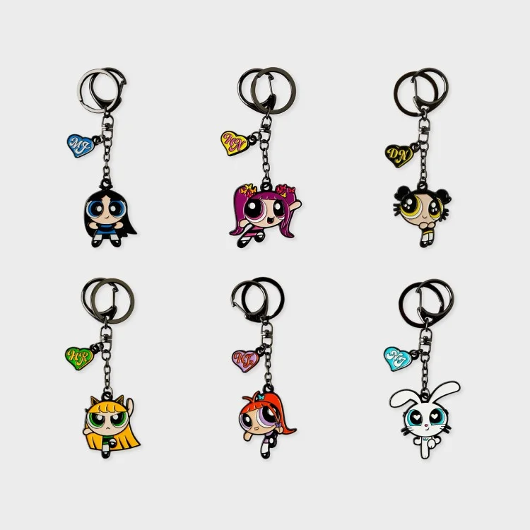 New Jeans: Powerpuff Girls Acrylic Keychain Hanni Minji Danielle Haerin  Hyein