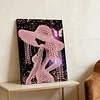 DIY Pearl Painting Elegant Lady for Home Wall Decor(30x40cm)