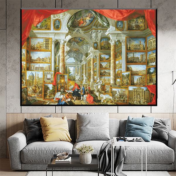 [KZ-ZZ0210-Rome Art Museum]  Painting Fairy Cross Stitch