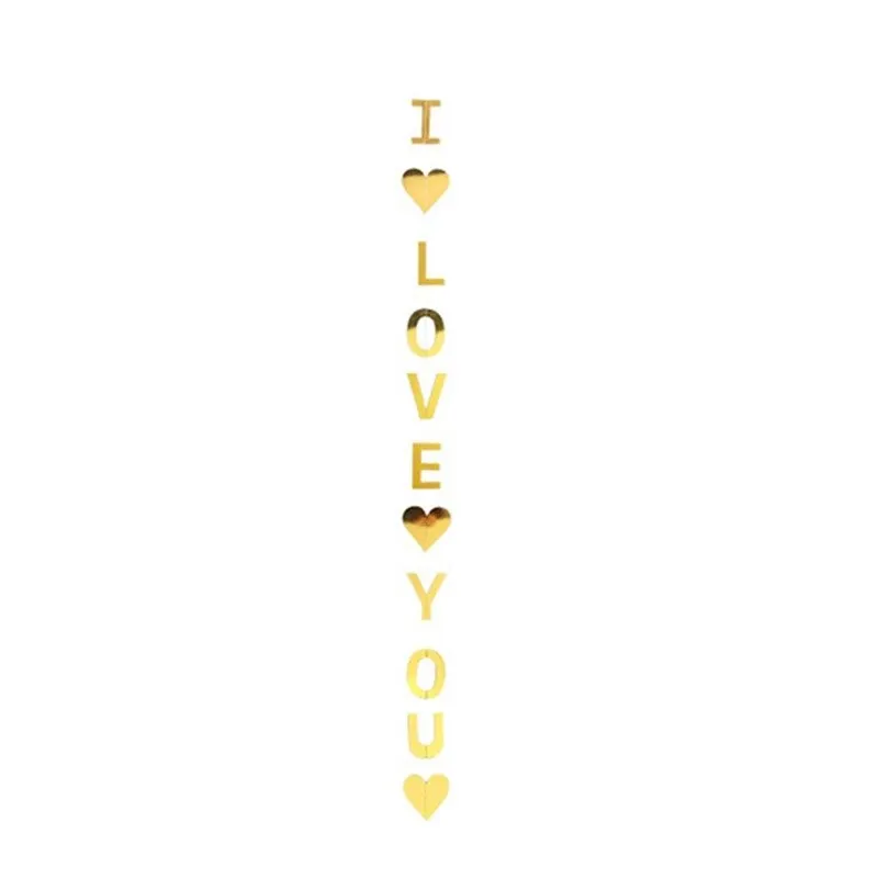 Multicolor Happy Birthday Bunting Balloon hanging decoration Wedding Love Banner Garland Kids Birthday Party DIY Decoration
