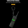 Walkie-talkie Model Keychain Backpack Key Pendant Mini Radio Model Keychain