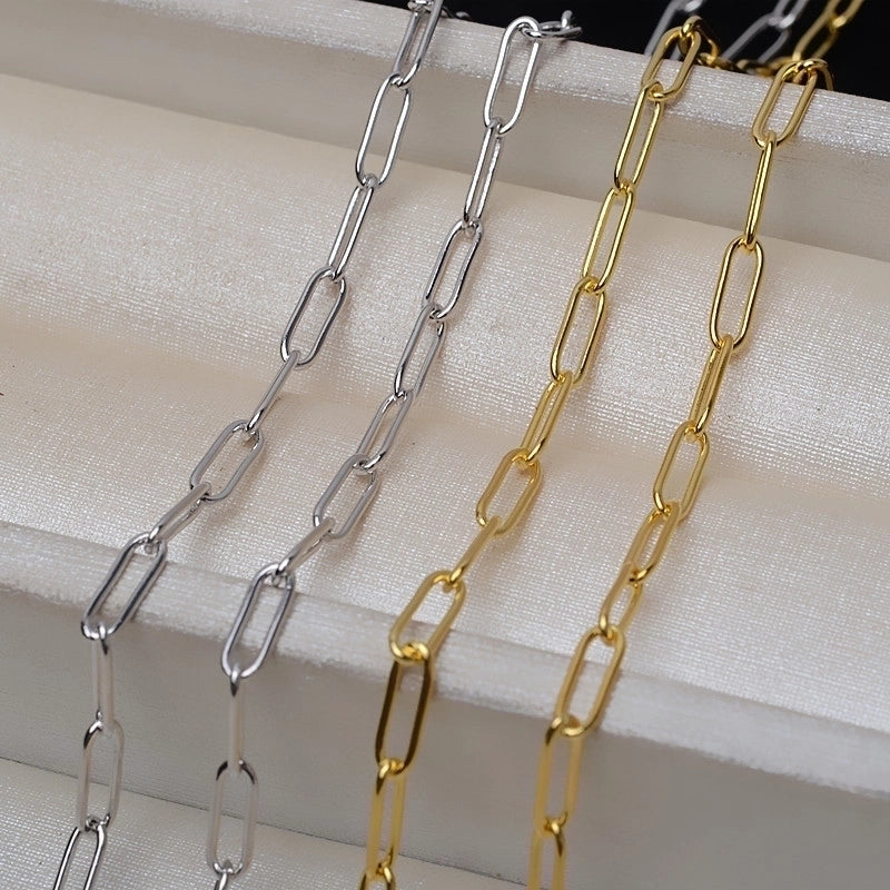 Casual Minimalist Geometric Titanium Steel Plating Necklace