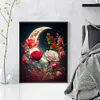 Rose Under Moon-11CT Stamped Cross Stitch 40*50cm tapestrymarket