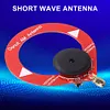 Mini Circular Antenna 4MHz-24MHz 500kHz-2000kHz Portable MW SW Antenna for Radio