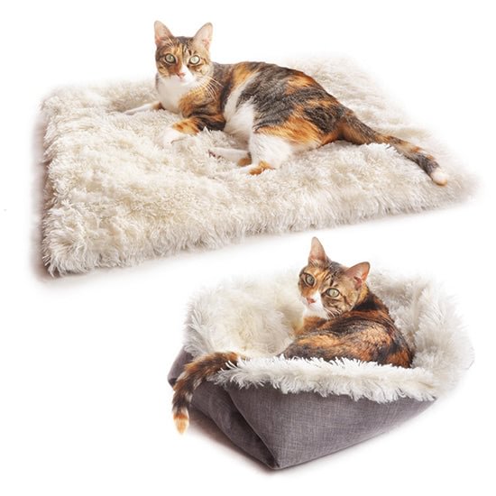 Self-Warming Pet Convertible Bed