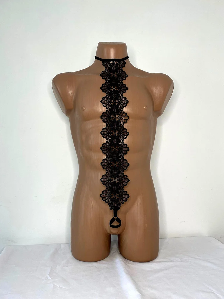 pornhint Pornhint Sexy underwear, lingerie harness, slingshot bikini, sexy panties for men, penis ring, cock necklace