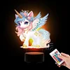Unicorn Diamond Painting Night Light Diamond Art Lamp Home Decoration Kit