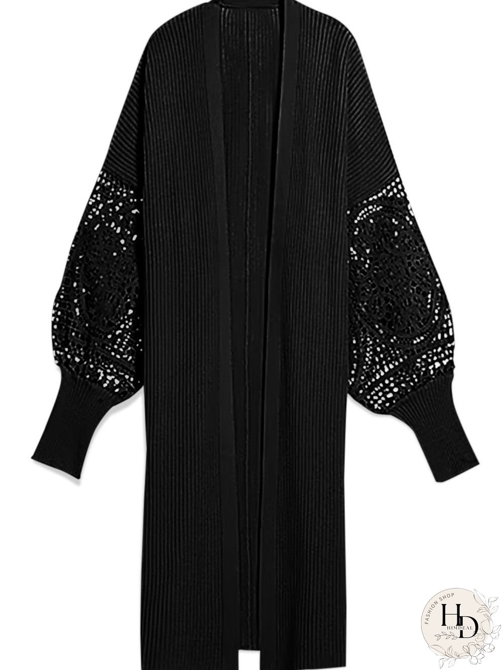 Women's Plus Size Open Front Cardigan