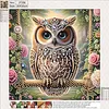 Diamond Painting-DIY Crystal Rhinestone Gorgeous Owl