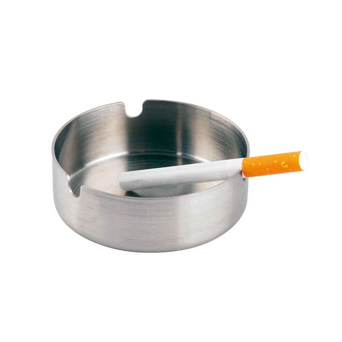 Ashtray Polyflame Silver Classic Stainless steel (&Oslash; 8 cm)