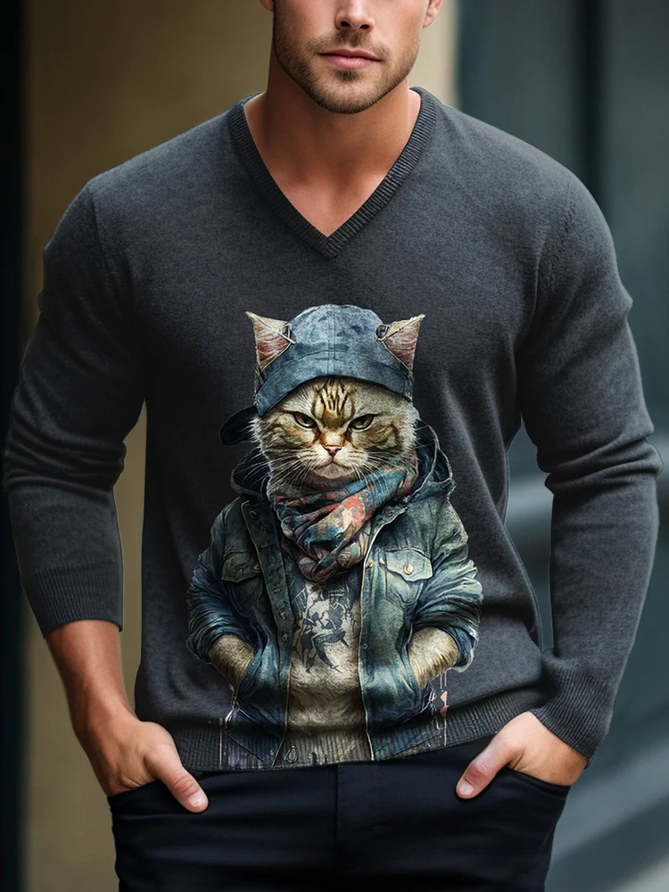 Cool on sale cat sweater