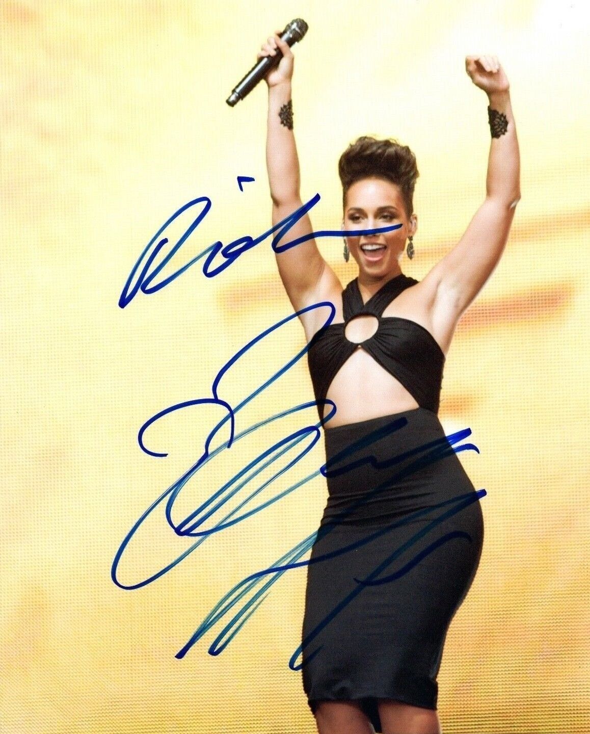 Alicia Keys Autographed Signed 8x10 Photo Poster painting REPRINT