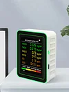 6 In 1 Air Quality Monitor Accurate PM2.5 PM10 HCHO TVOC CO2 CO Detector