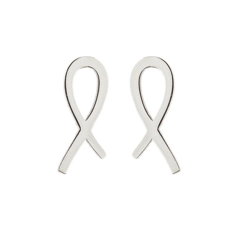 Minimalist Geometric 304 Stainless Steel No Inlaid 18K Gold Plated Ear Studs