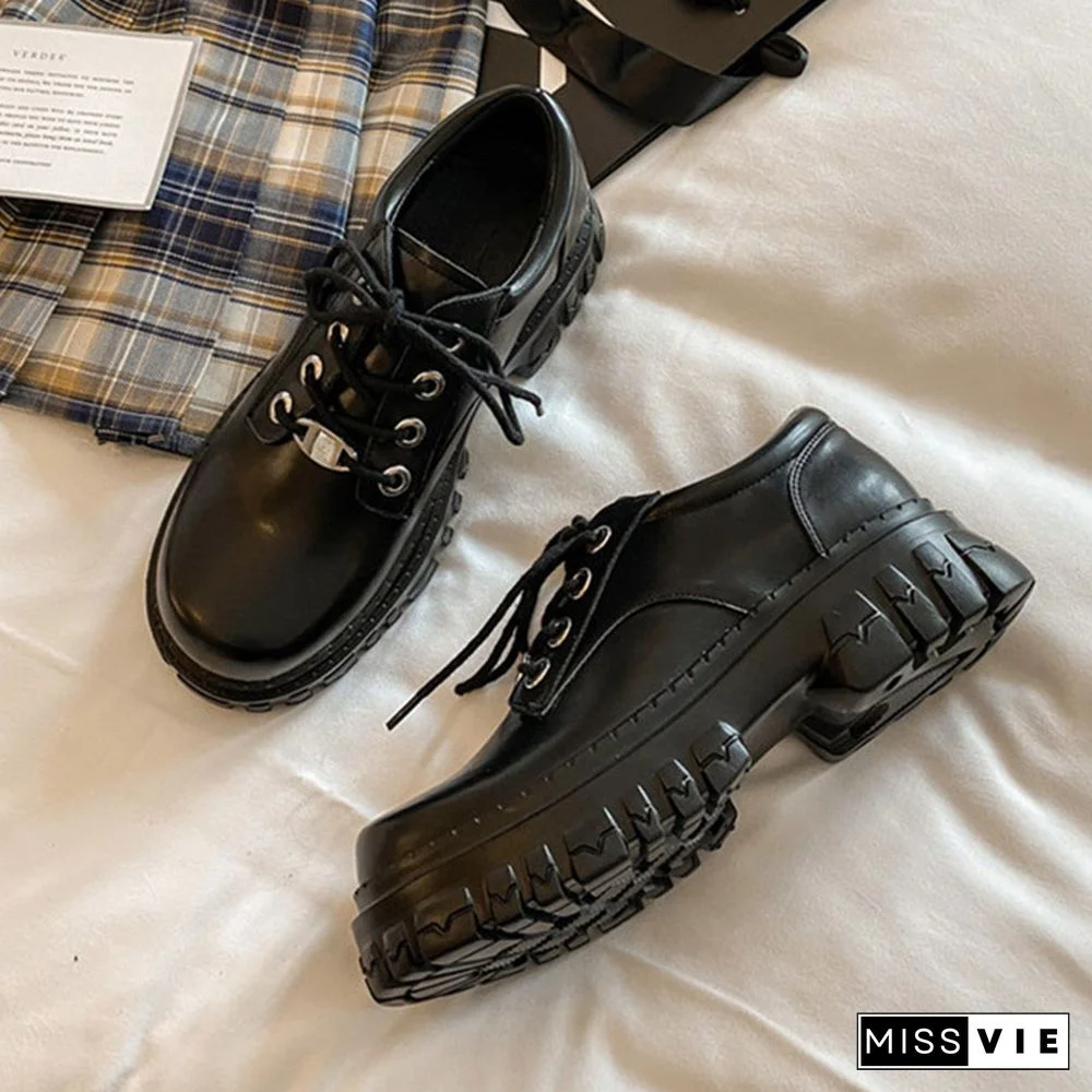 Chunky JK Mary Janes Shoes