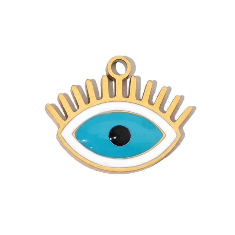 3 PCS/Package 12*17mm 17*14mm 19*14mm 304 Stainless Steel Water Droplets Jewelry Accessories Pendant