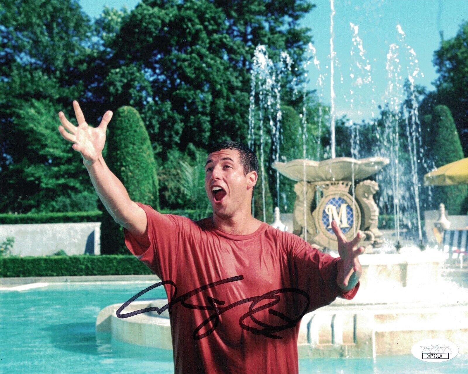 Adam Sandler Signed BILLY MADISON 8x10 Photo Poster painting IN PERSON Autograph JSA COA