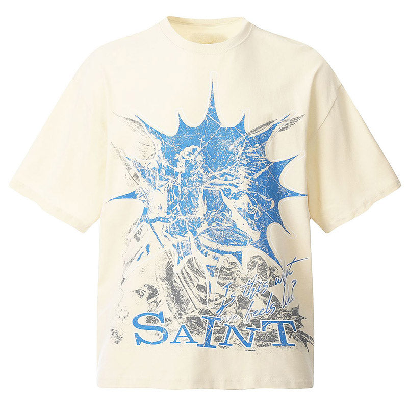 SAINT  Skeleton print T-Shirts