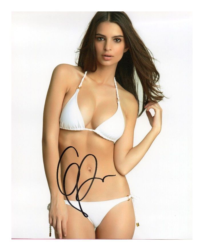 EMILY RATAJKOWSKI AUTOGRAPHED SIGNED A4 PP POSTER Photo Poster painting PRINT