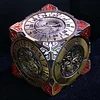 7 in 1 Six-Sided Rotating Metal Dice DND Dragon Dungeon RPG Cthulhu Role-Playing
