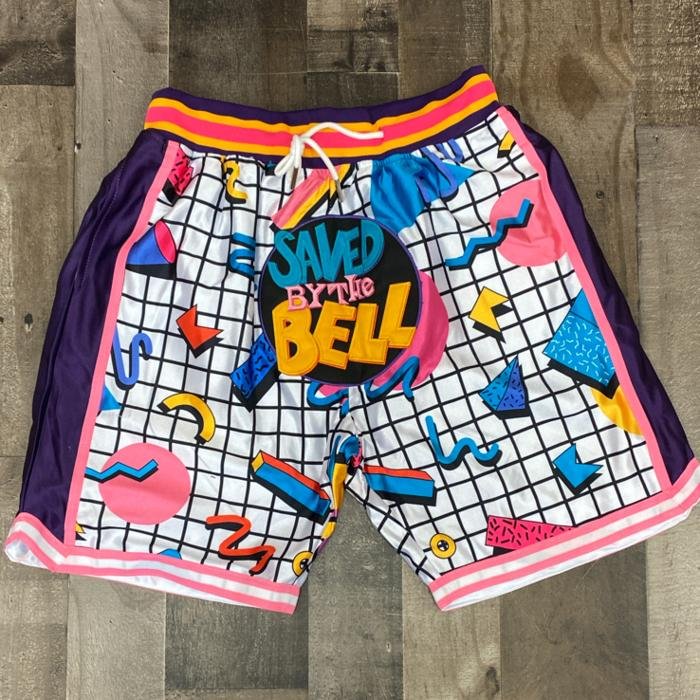 Fashion street print shorts