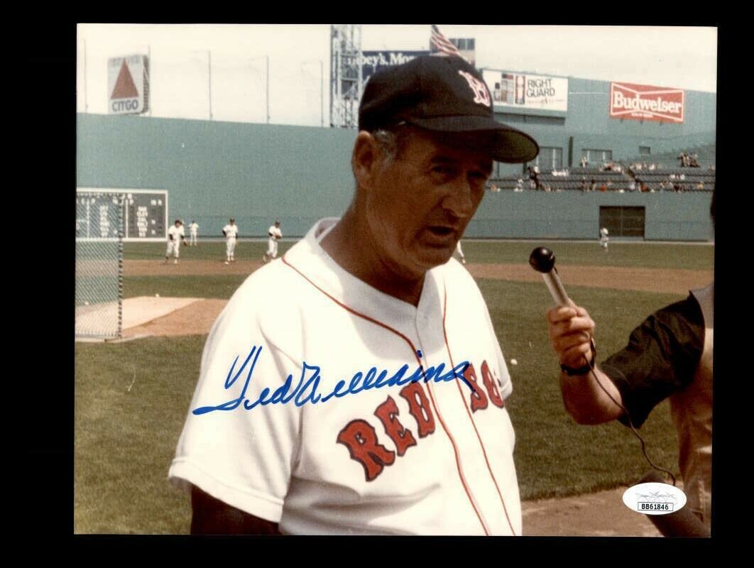 Ted Williams JSA Coa Signed 8x10 Photo Poster painting Autograph