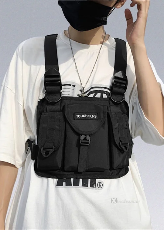 Techwear Vest - Shop # 1 Futuristic Clothing - X
