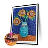 Diamond Painting-DIY Crystal Rhinestone Sunflower