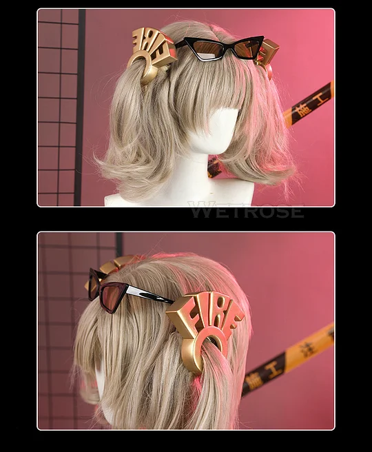 [Wetrose] Pre-Order SR Burnice Whita Zenless Zone Zero Cosplay Costume Wig Full Set