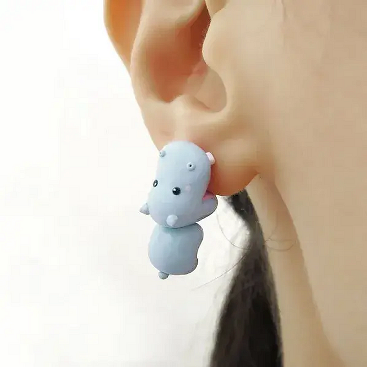 Cute Animal Bite Earrings | 168DEAL