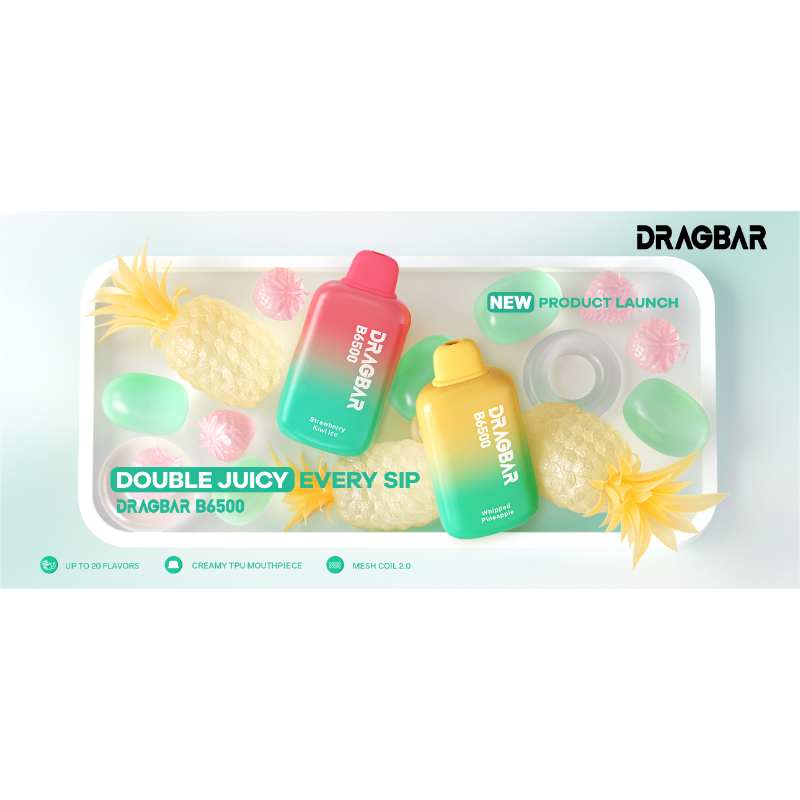 ZOVOO DRAGBAR B6500 Puffs Disposable Vape Wholesale Zovoo CTYVape