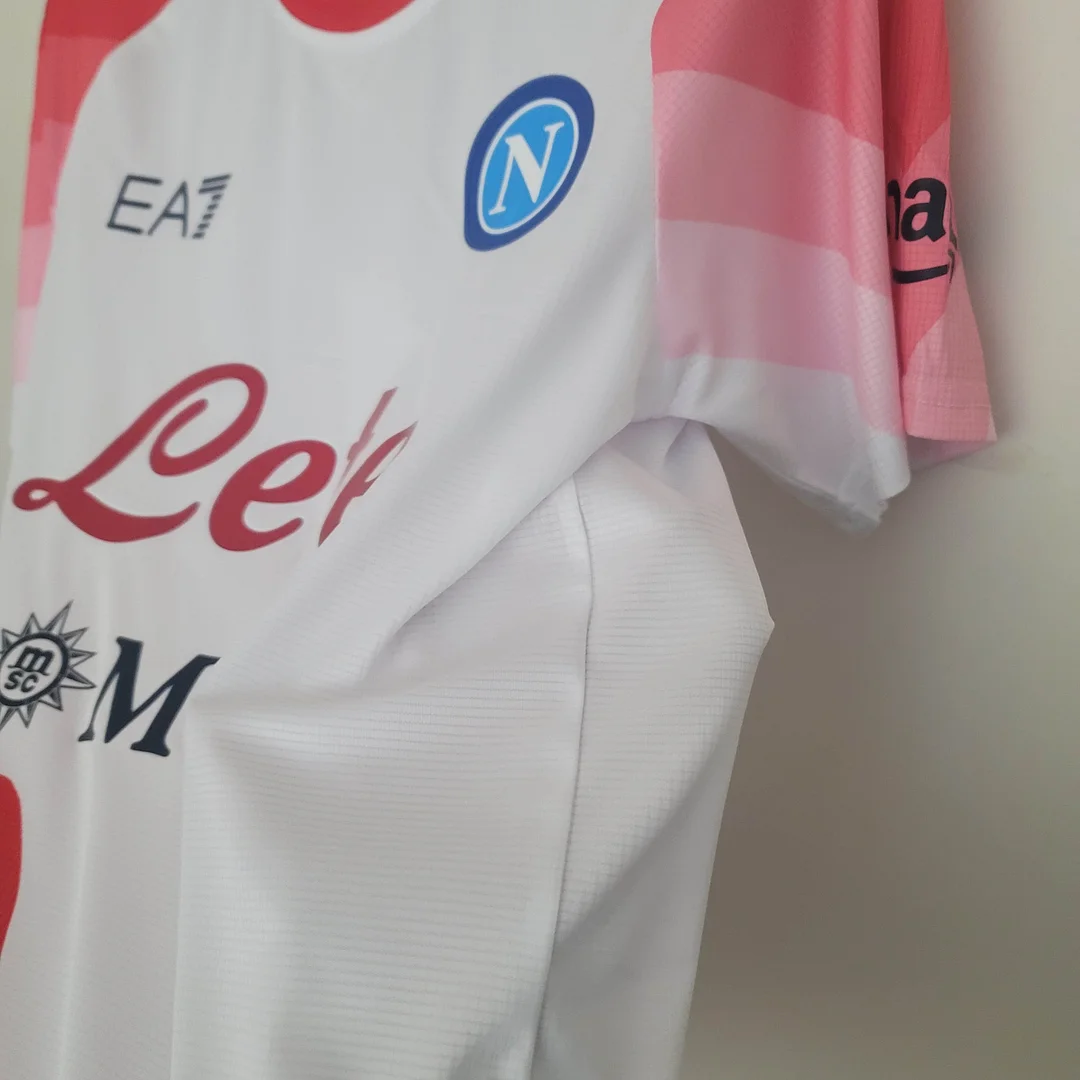 2023 Napoli Valentine's Day Limited Edition White Soccer Jersey 1:1 Thai Quality