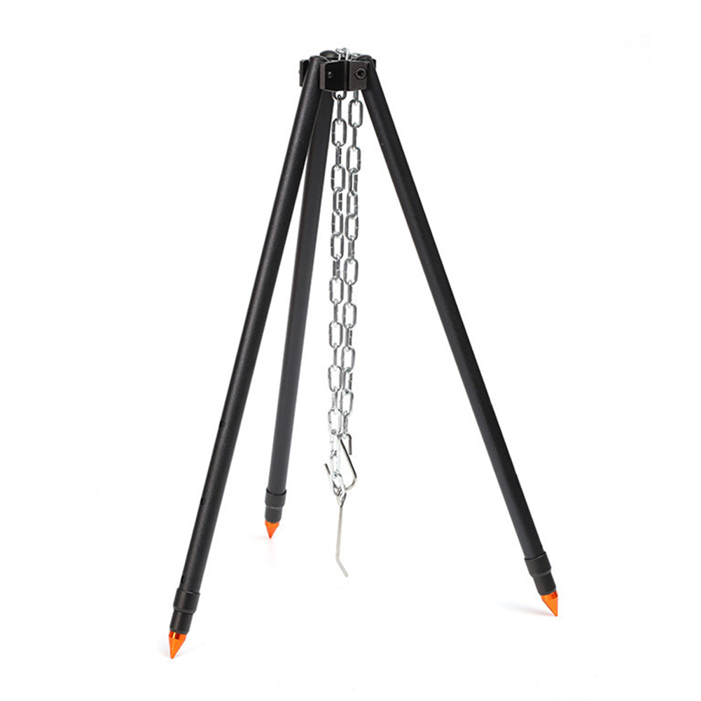 

Outdoor Camping Tripod Cookware Cooking BBQ Grill Campfire Pot Hanging Rack, 501 Original