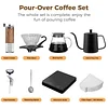 Hand-Brewed Coffee Set Portable Outdoor Hand-Brewed Coffee Pot Set Equipment Hand Grinder Coffee Machine Full Set Of Coffee Utensils