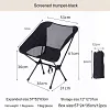 Outdoor Convenient Folding Lazy Chair uUltra-Light Fishing Camping Leisure Reclining Chair Aluminum Alloy Moon Chair
