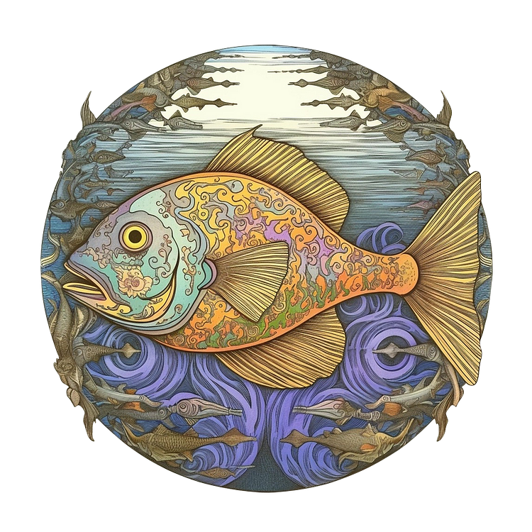 Fish Wooden Jigsaw Puzzle