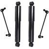 Detroit Axle - Struts Shocks Kit for 08-20 Dodge Grand Caravan 08-16 Chrysler Town & Country 2 Front Struts 2 Sway Bars 2 Rear Shock Absorbers Complete Assembly Replacement